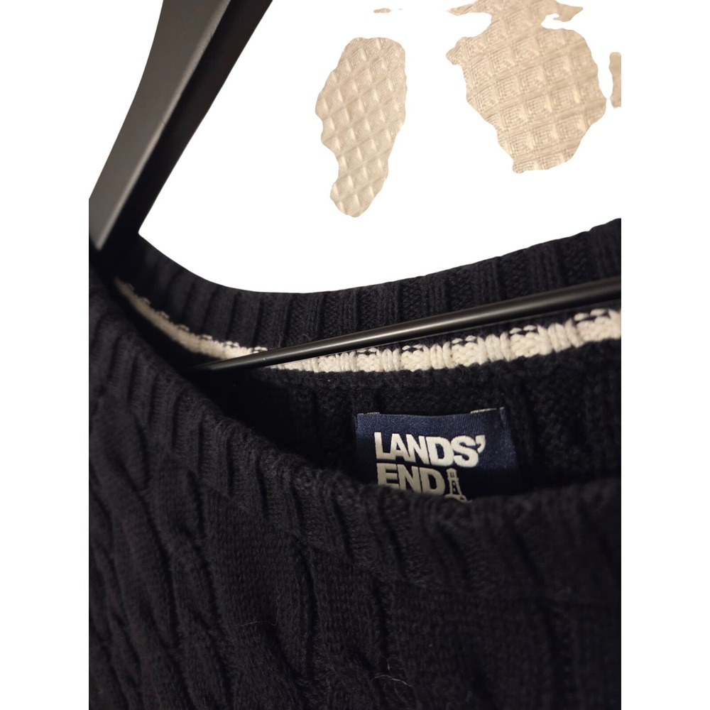 Lands' End cable knit men's sweater XL, casual and stylish at the same‎ time - Picture 2 of 4
